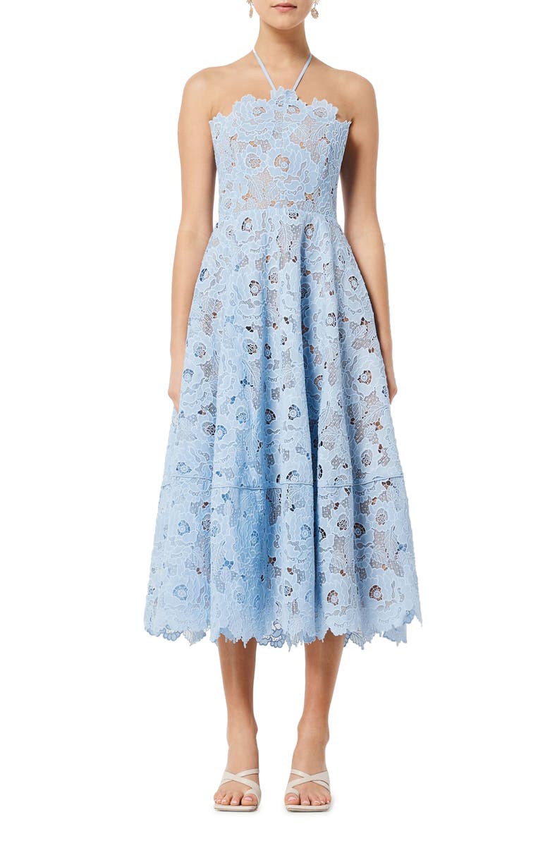 Elliatt Tia Floral Lace Midi Dress, Main, color, 