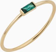 Oradina 14K Gold Fresco Baguette Ring