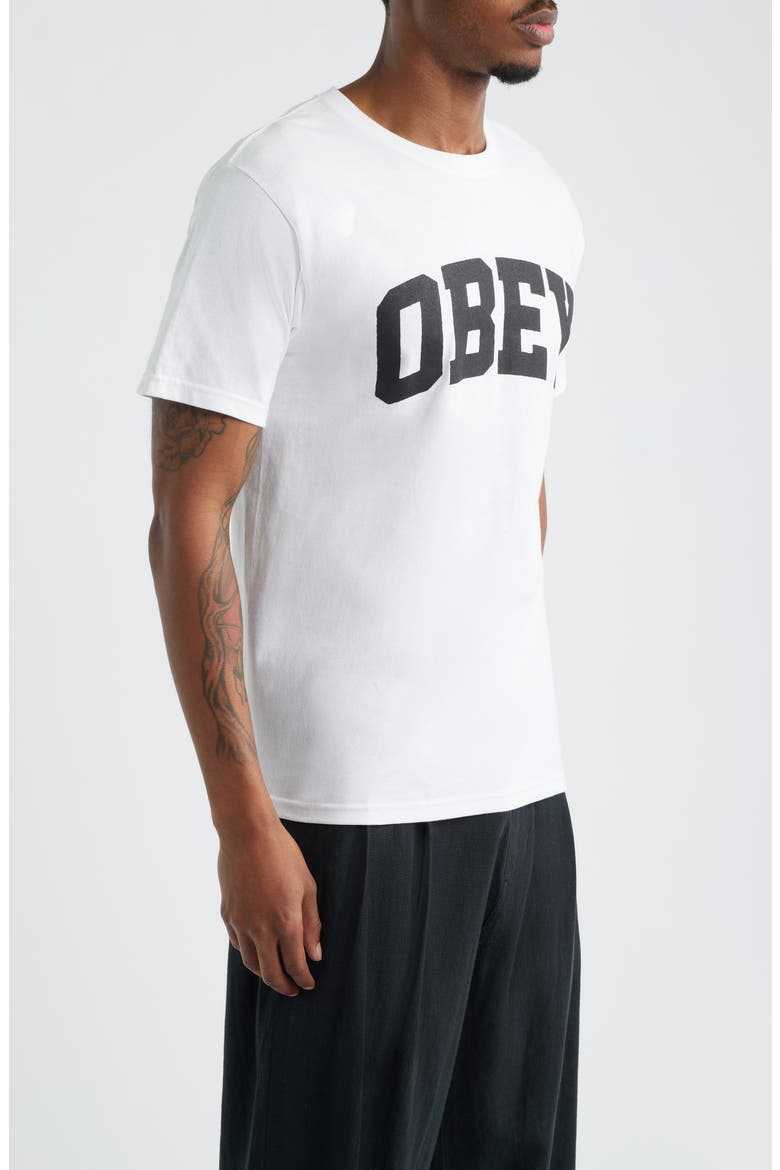 Collegiate Graphic T-Shirt, Alternate, color, WHITE