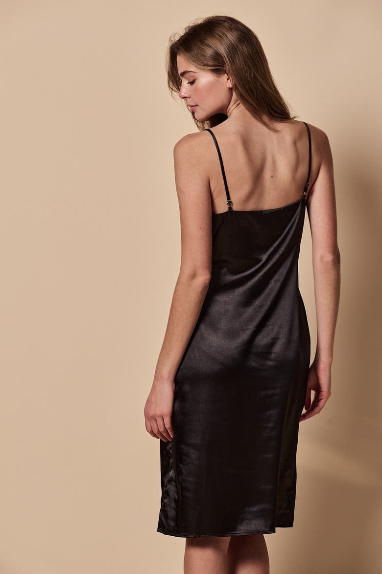 The Cami Dress, Alternate, color, Black