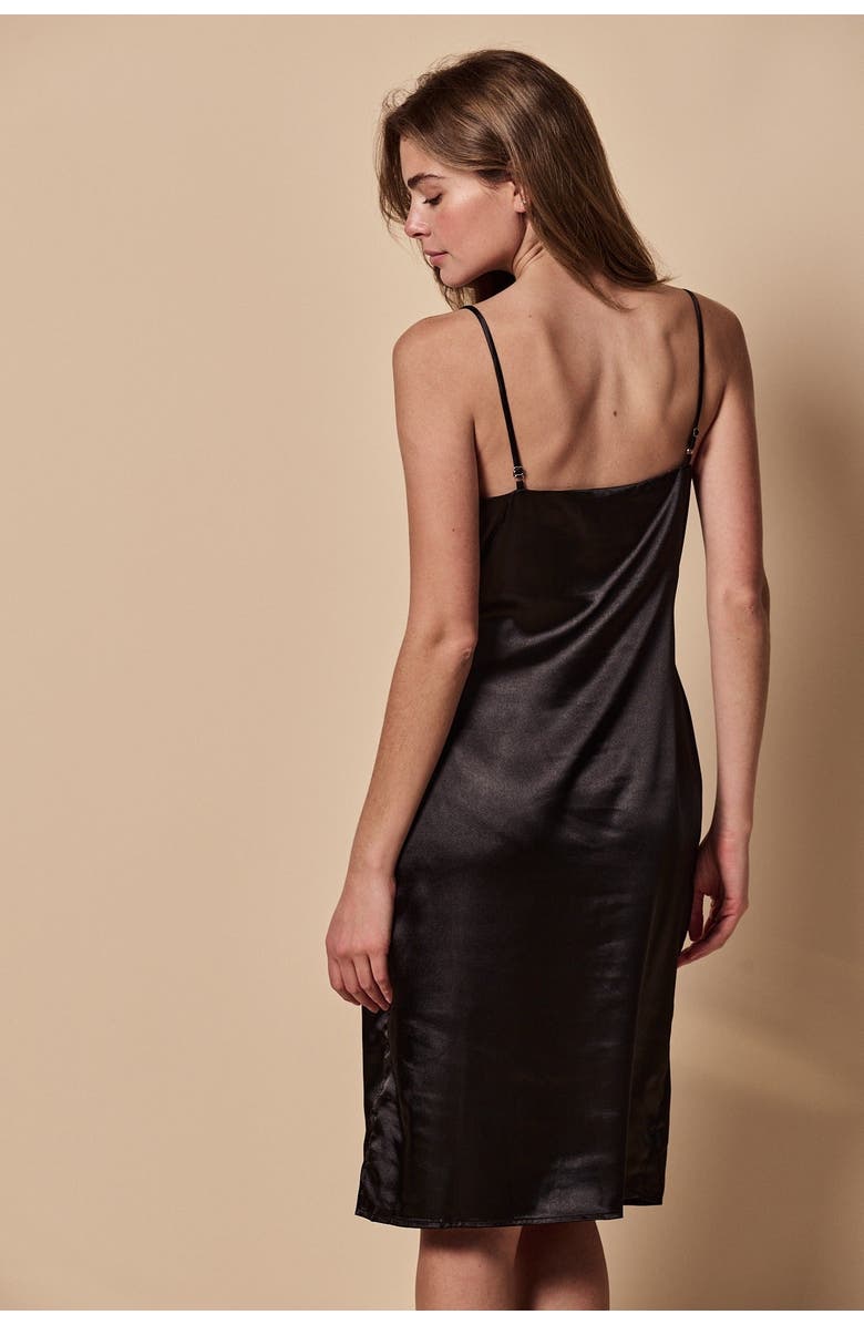The Shirt by Rochelle Behrens The Cami Dress, Alternate, color, Black