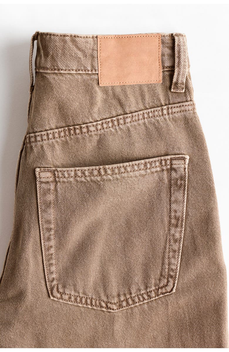 H&M Straight High Waist Ankle Jeans, Alternate, color, 