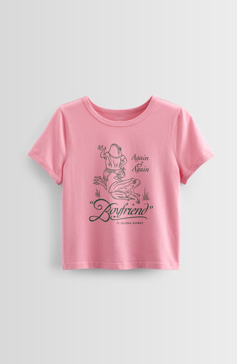 Treasure & Bond Kids' Graphic Baby Tee, Main, color, Pink Moonlight Selena Gomez
