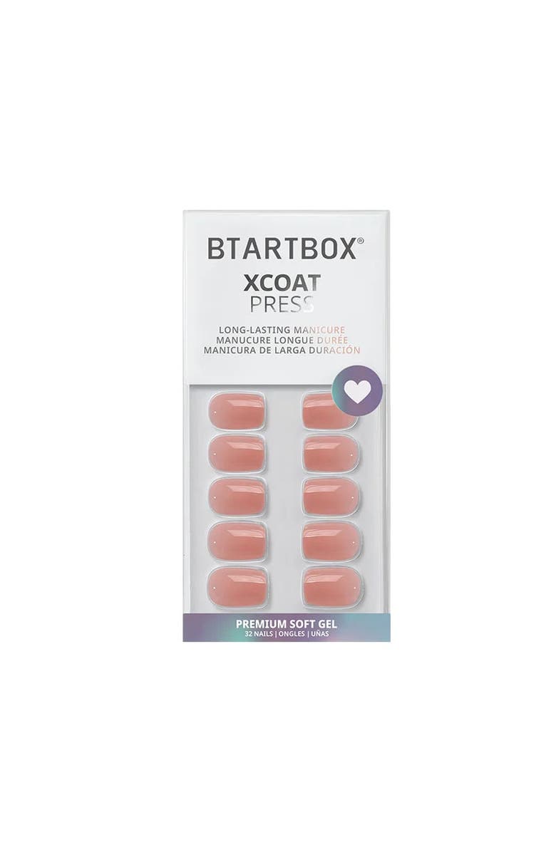 Btartboxnails Press-on Nails Set Short Square, Main, color, Cinnamon
