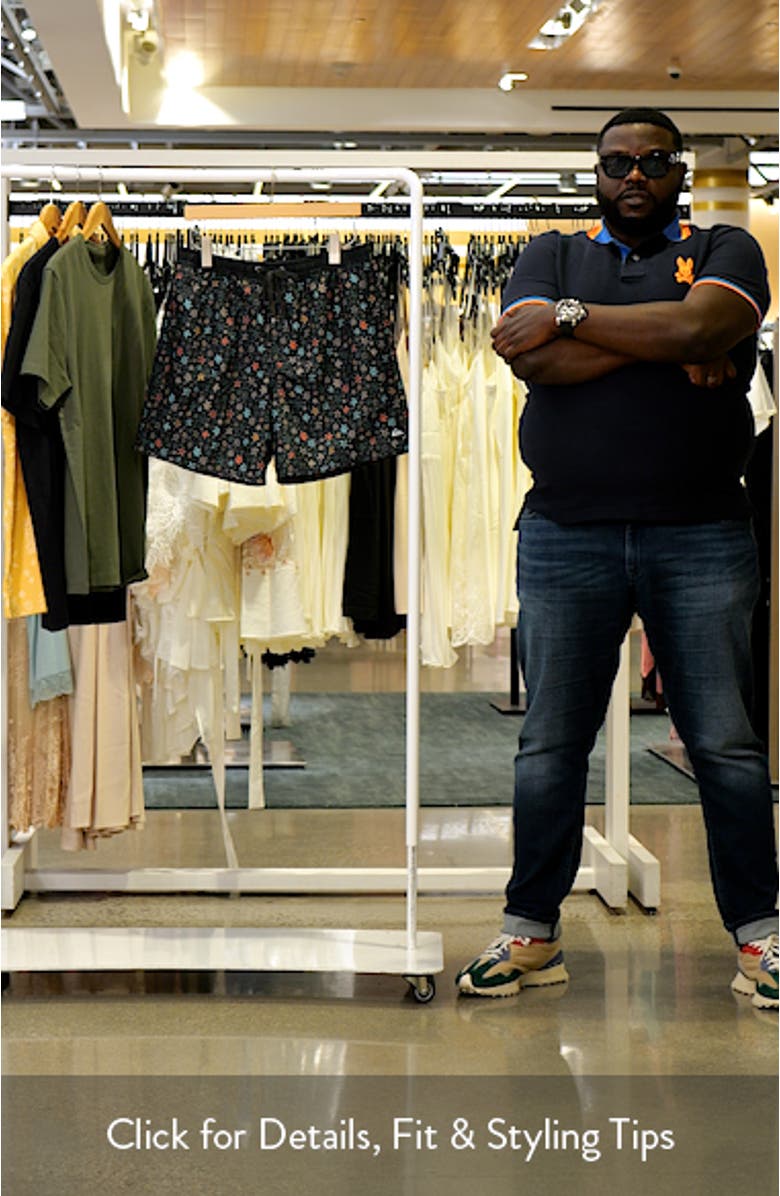 Everyday Ditsy Floral Volley Swim Trunks, sales video thumbnail