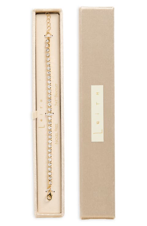 Gradient CZ Tennis Bracelet