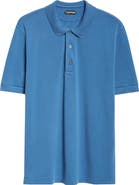 TOM FORD Lyocell & Cotton Piqué Polo