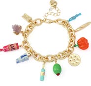 Betsey Johnson Charcuterie Flex Bracelet