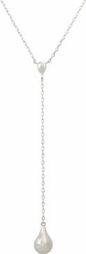 SAVVY CIE JEWELS Teardrop Y-Necklace