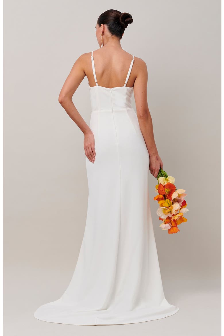 Araminta Gown, Alternate, color, White