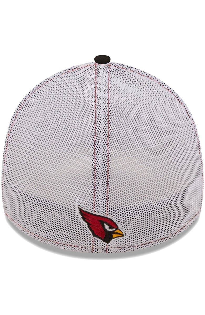 New Era Men's New Era Cardinal/Black Arizona Cardinals Team Banded 39THIRTY Flex Hat, Alternate, color, 