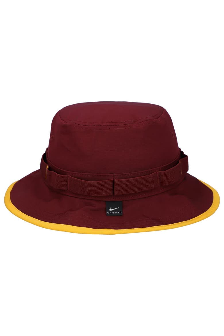 Men's Nike Maroon Minnesota Golden Gophers 2024 Sideline Apex Performance Boonie Bucket Hat, Alternate, color, Maroon