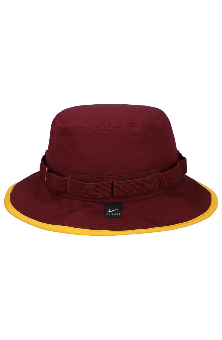 Nike Men's Nike Maroon Minnesota Golden Gophers 2024 Sideline Apex Performance Boonie Bucket Hat, Alternate, color, Maroon