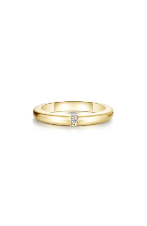 The Last Piece Simulated Diamond Band Ring