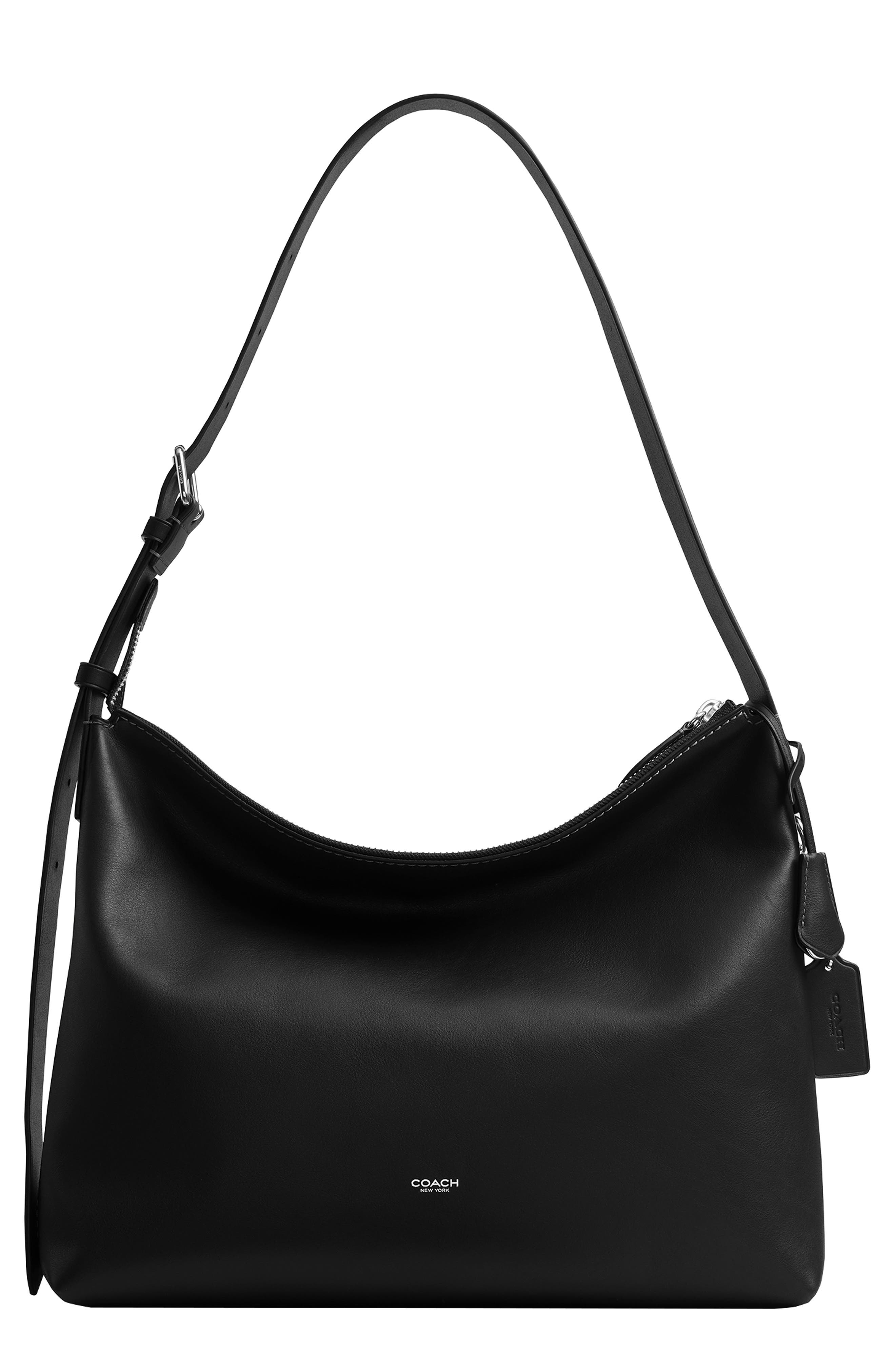 COACH Mott Leather Messenger Bag, Main, color, 