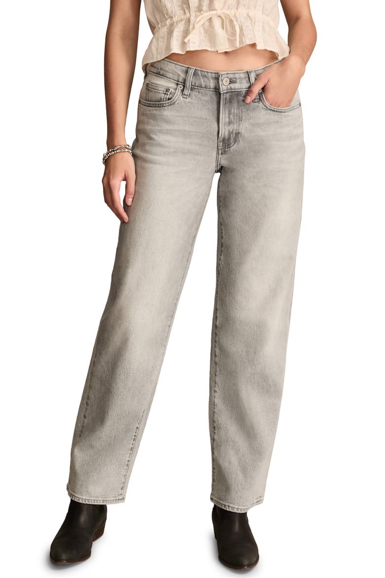The Baggy Tapered Straight Leg Jeans, Main, color, BODACIOUS WASH