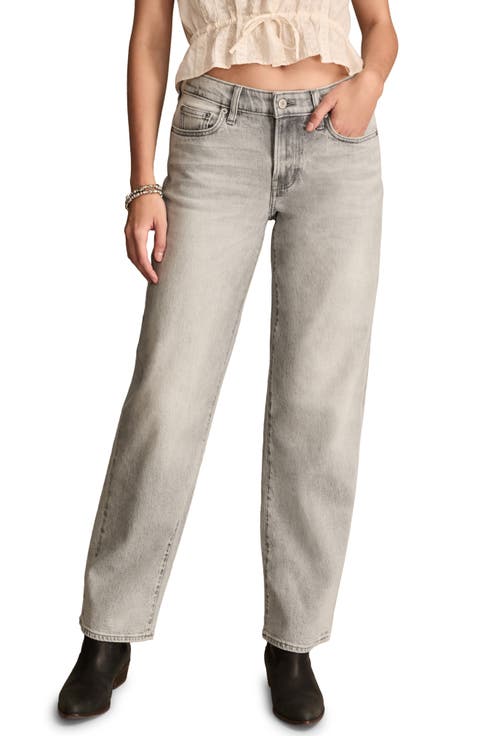 The Baggy Tapered Straight Leg Jeans (Bodacious Wash)