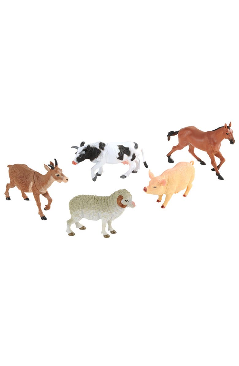 Kaplan Early Learning Company Wildlife Animals Collection - Set of 32, Alternate, color, Multicolored