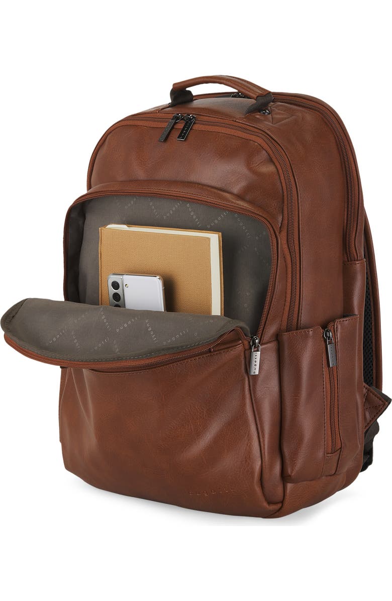 bugatti Valentino Backpack, Alternate, color, Cognac