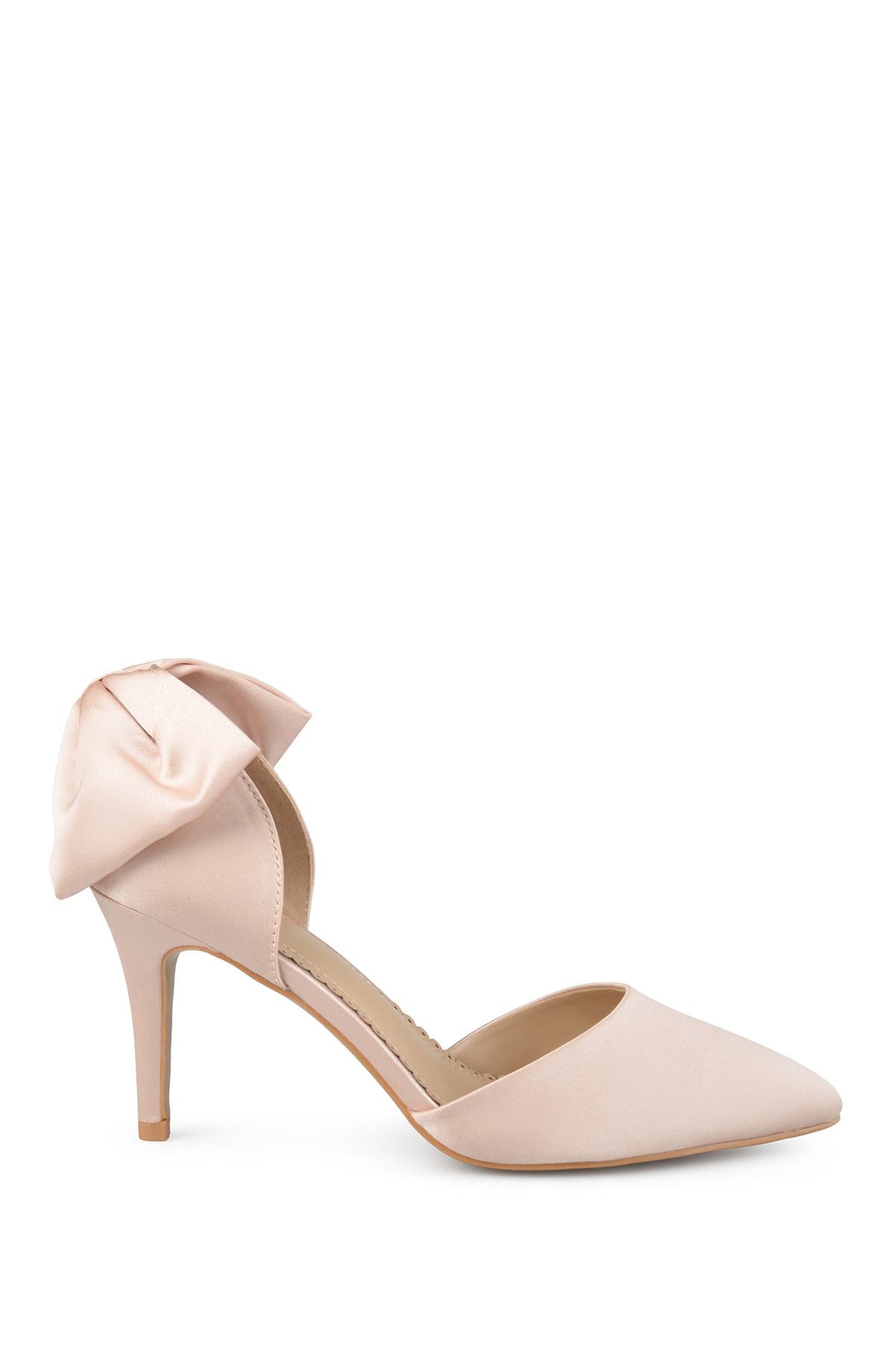 Tanzi d'Orsay Bow Pump, Alternate, color, BLUSH