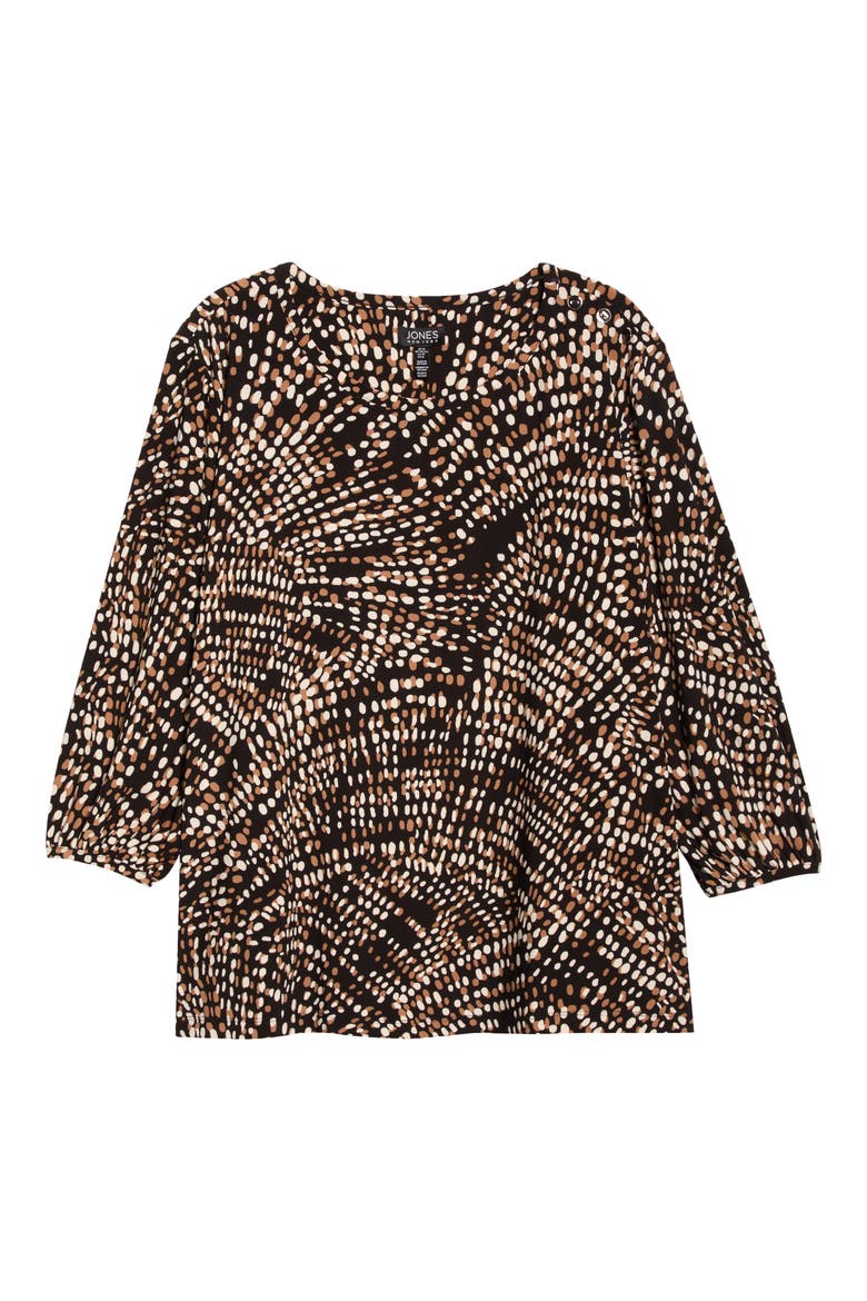 Scattered Dot Top, Alternate, color, JONES BLACK MULTI