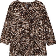 Jones New York Scattered Dot Top