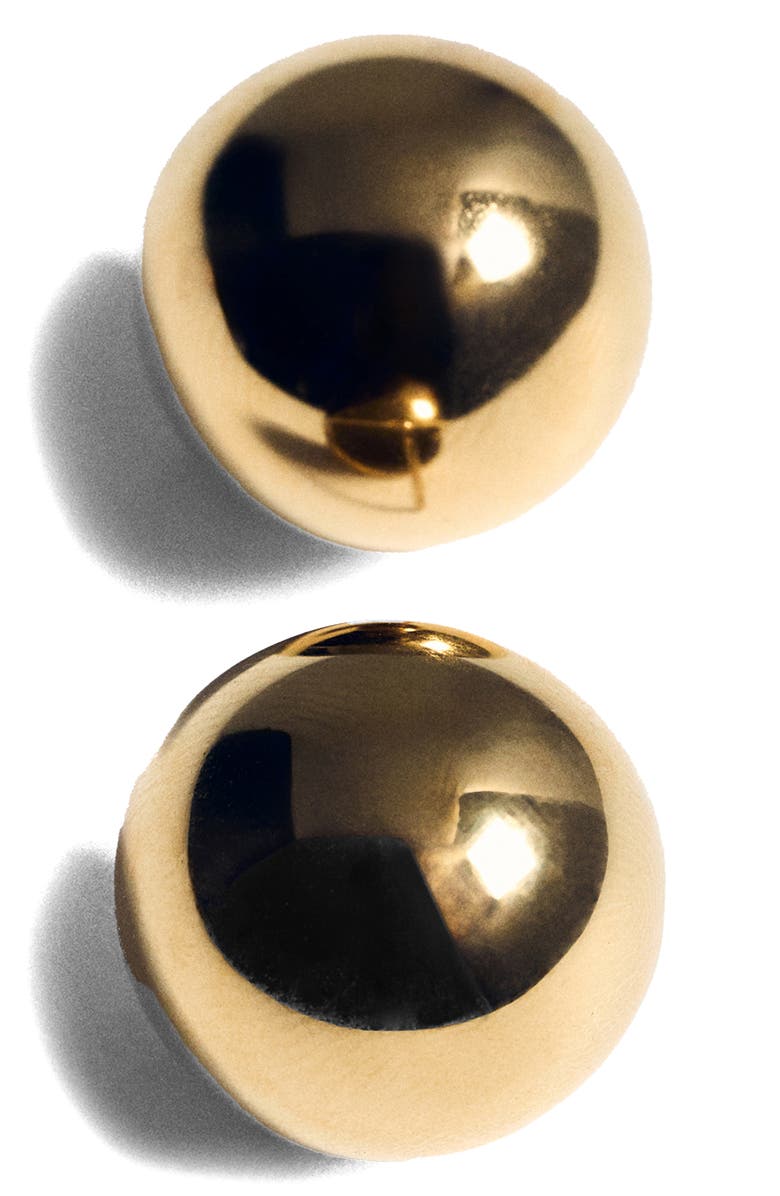 MANGO Stud Earrings, Alternate, color, Gold