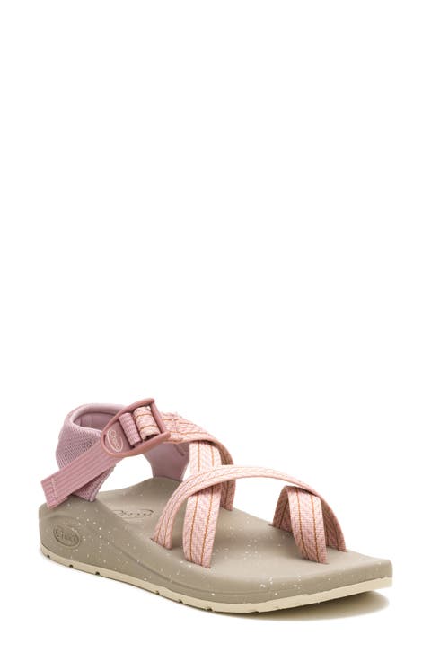 シューズ・サンダルその他 DOUCAL'S Woman Flat sandals Pink DD8696DEGNUF073 MS05 Ankle Strap Sandal, Elastic Band Closure : Flat Sandals for