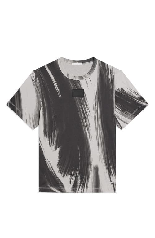 Helmut Lang Feather Tee In Grey - B00