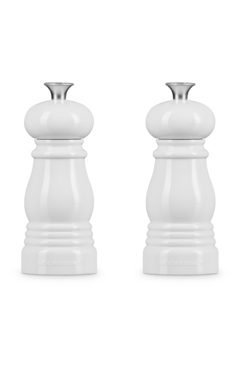 Le Creuset Classic Petite Salt & Pepper Mill Set, Alternate, color, White