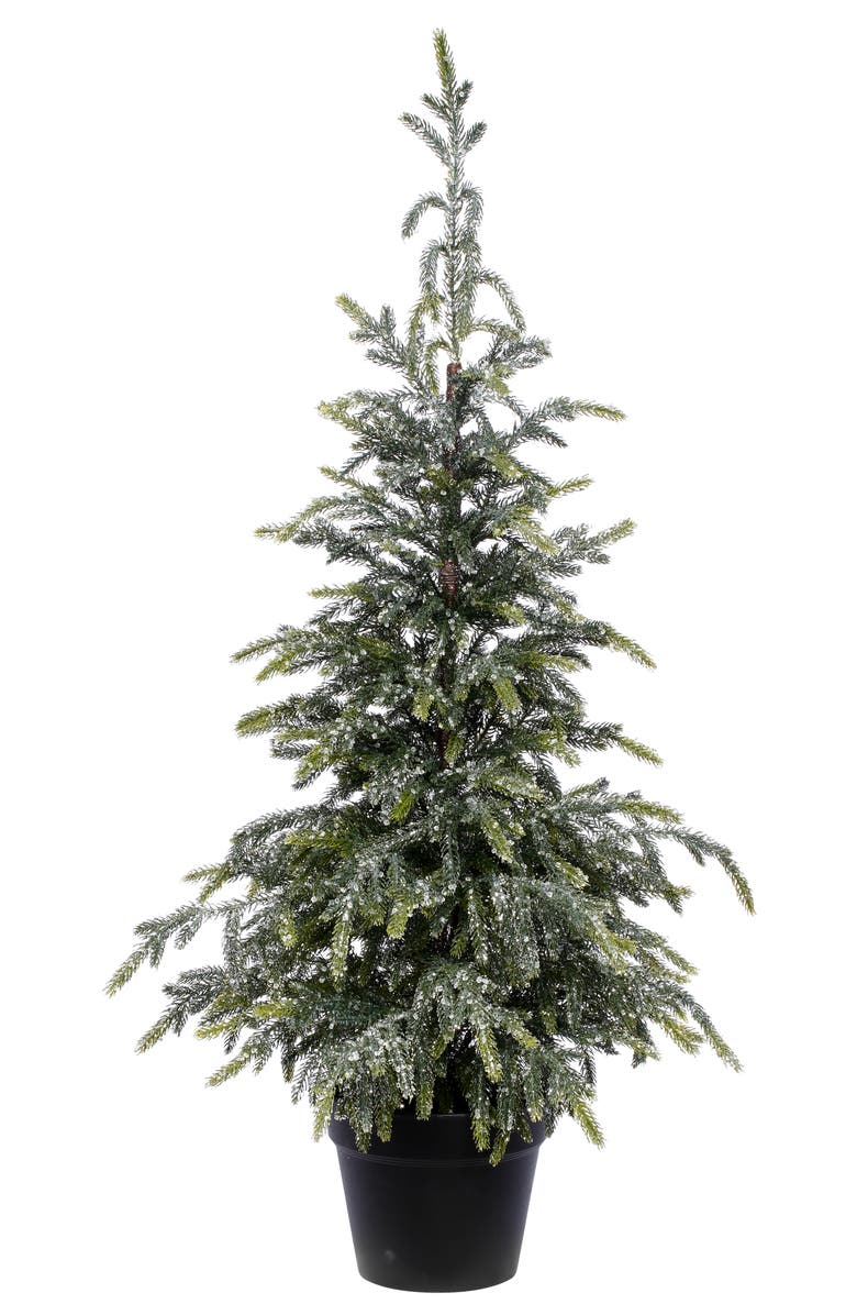 Mark Roberts Evergreen Potted Tree, Main, color, Green