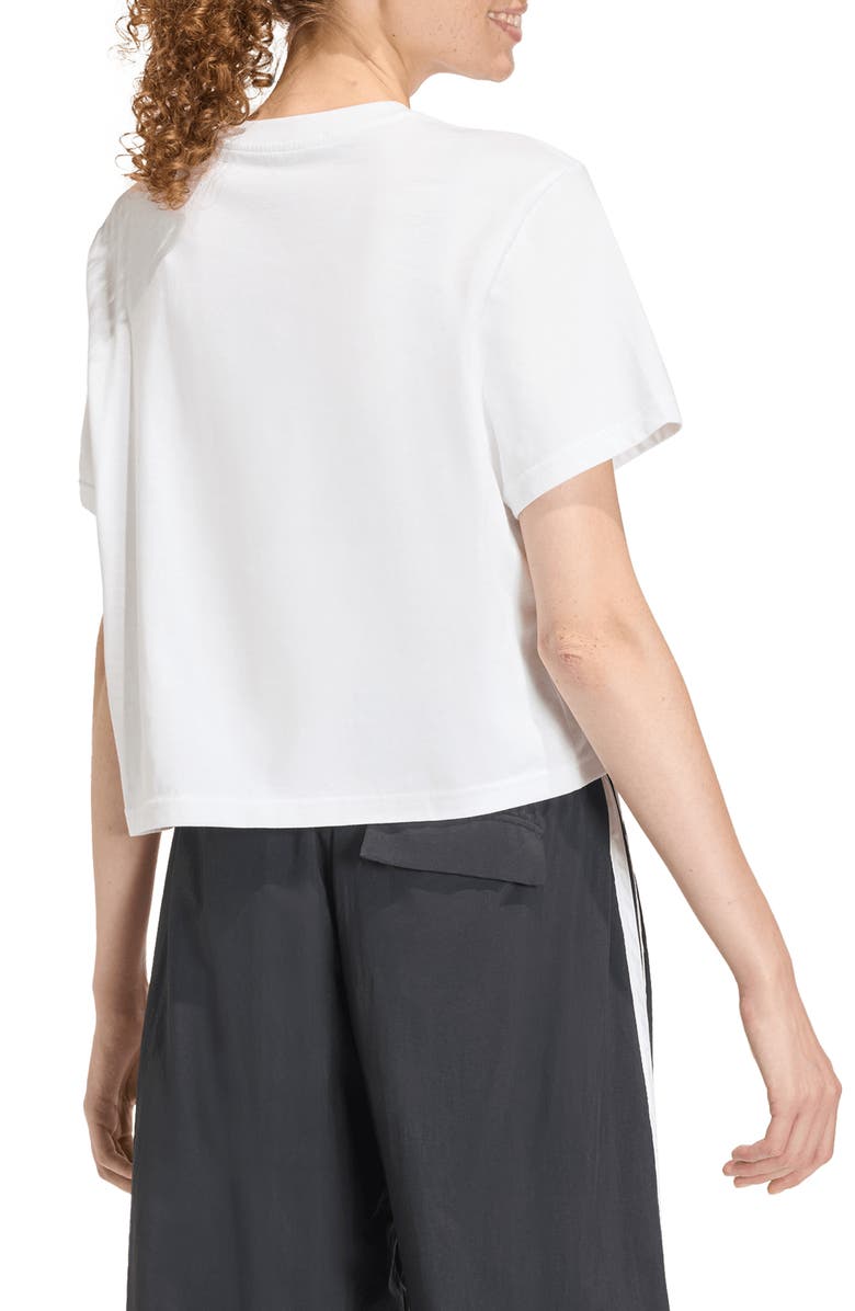 adidas Food Cropped Loose Graphic T-Shirt, Alternate, color,