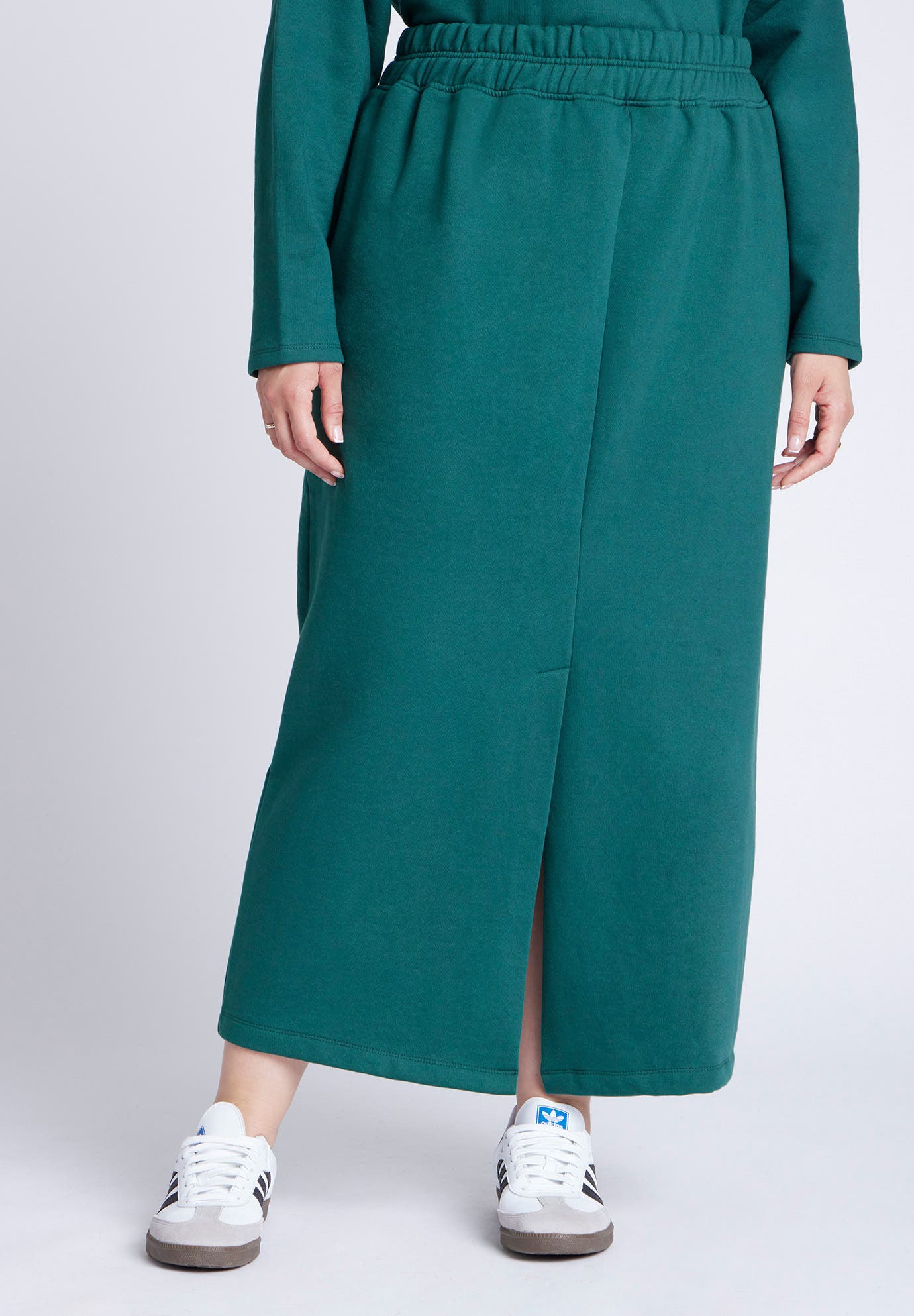 Maxi French Terry Skirt - image 2