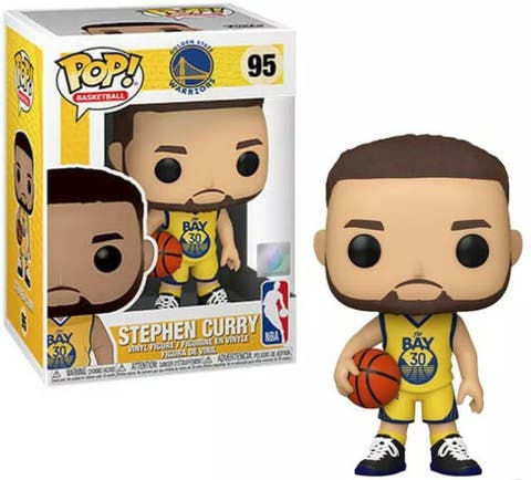Steph Curry (Golden State Warriors) Alternate Jersey Funko Pop! Series 5