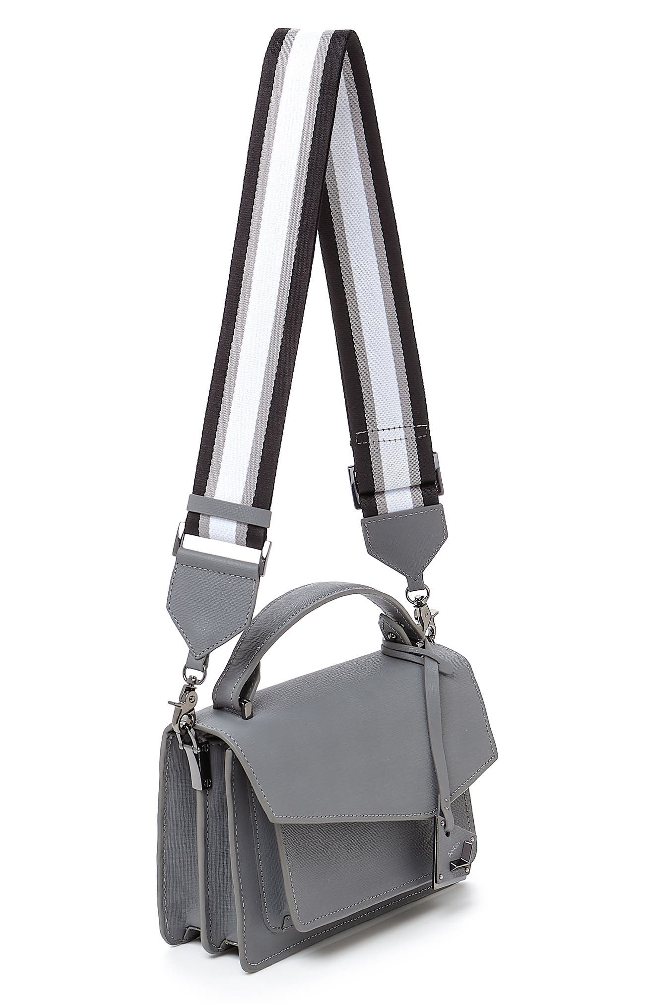 Botkier Cobble Hill Leather Crossbody Bag, Alternate, color, 