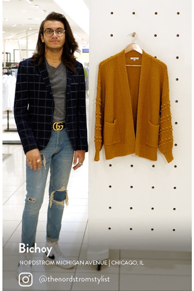 Bobble Cardigan Sweater video
