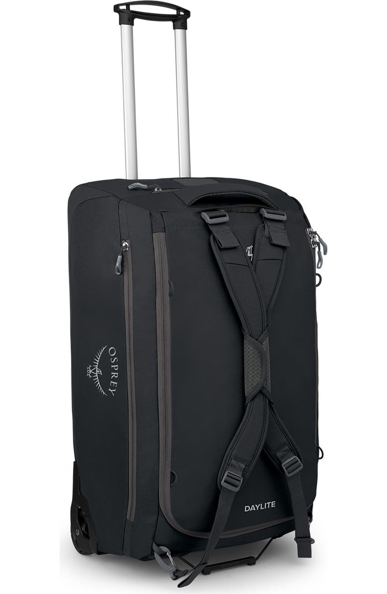 Osprey Daylite 85-Liter 28-Inch Wheeled Duffle Bag Luggage, Alternate, color, Black