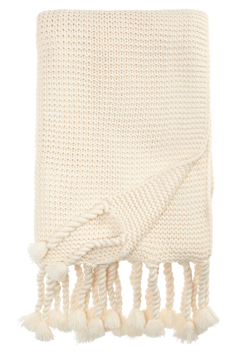 Trestles Oversize Throw Blanket, Main, color, ANTIQUE WHITE