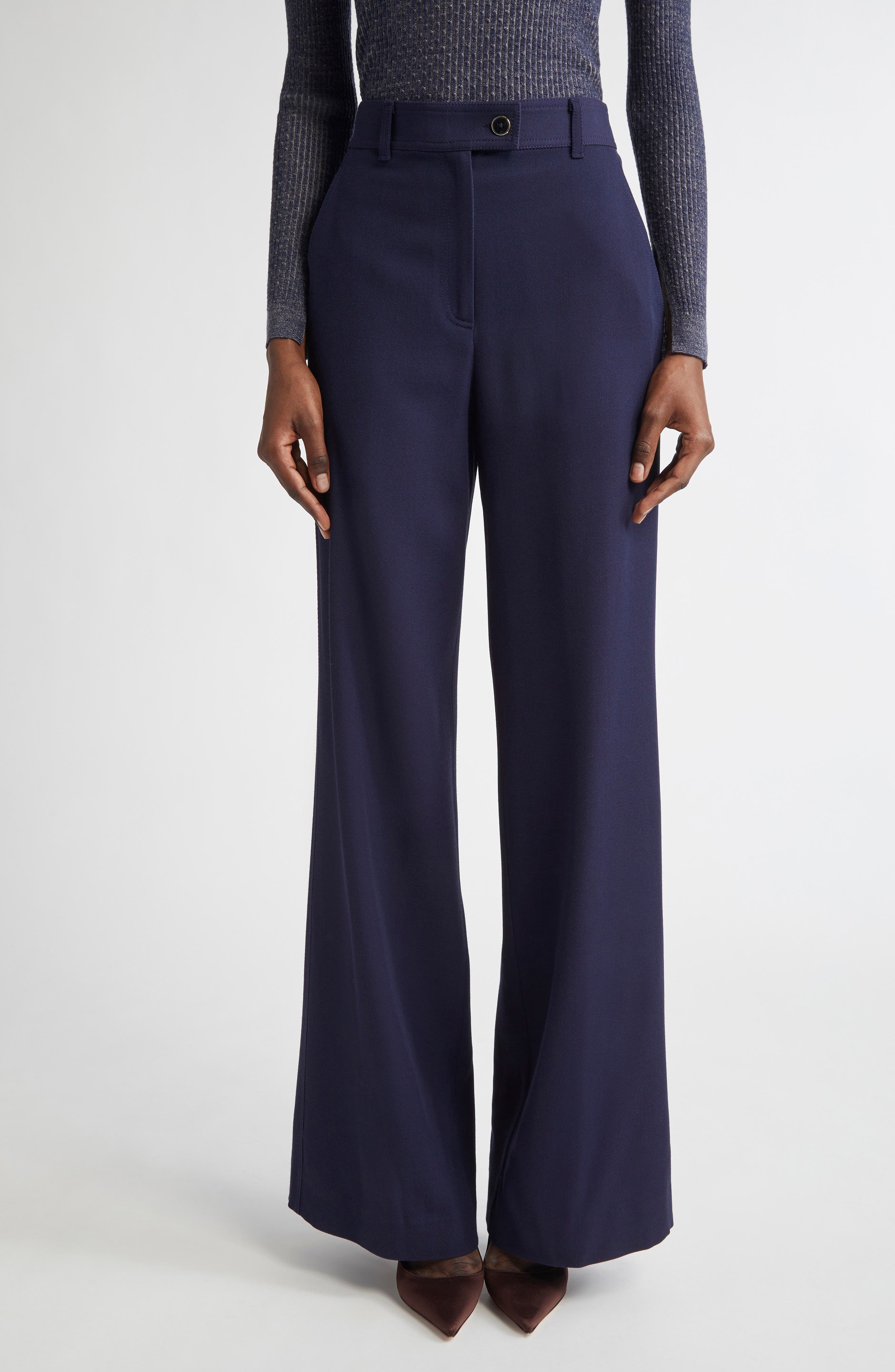Stretch Twill Straight Leg Pants - image 3