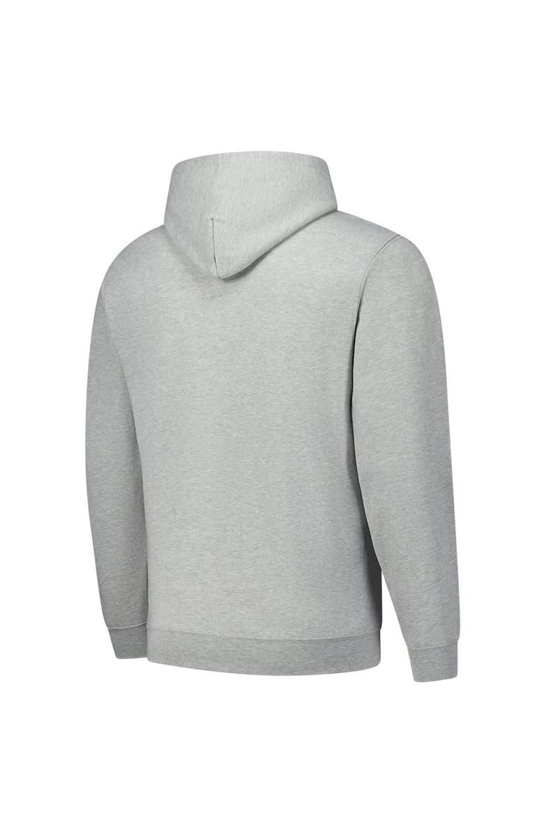 STARTER Men's Starter  Heather Gray Minnesota Vikings Pullover Hoodie, Alternate, color, Heather Gray