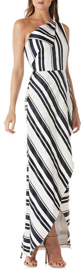 kay unger maxi dress Octavia Pleated Column Gown  Kay Unger