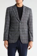 T.R. PREMIUM Slim Fit Two Button Blazer