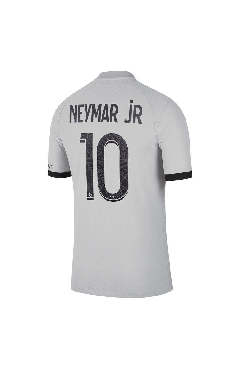 Nike Men's Nike Neymar Jr. Black Paris Saint-Germain 2022/23 Away Vapor Match Authentic Player Jersey, Alternate, color, 