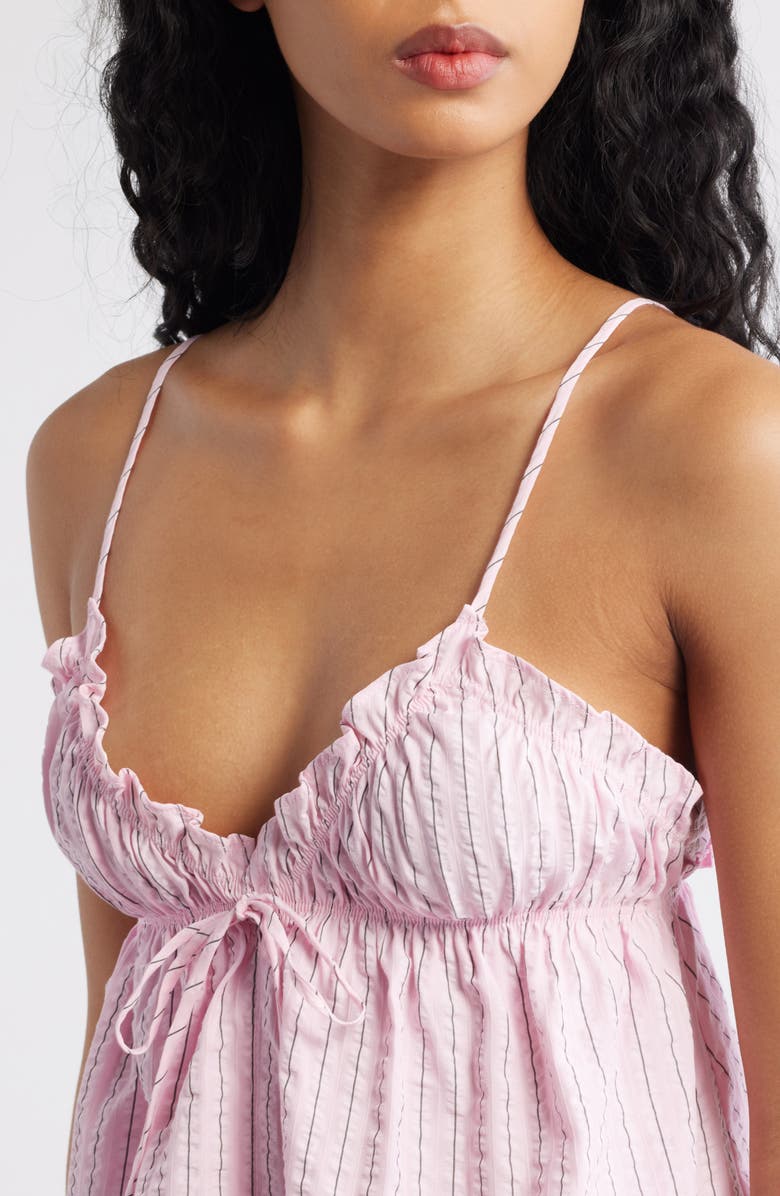 Princess Polly Abigayle Stripe Camisole, Alternate, color, Pink Stripe