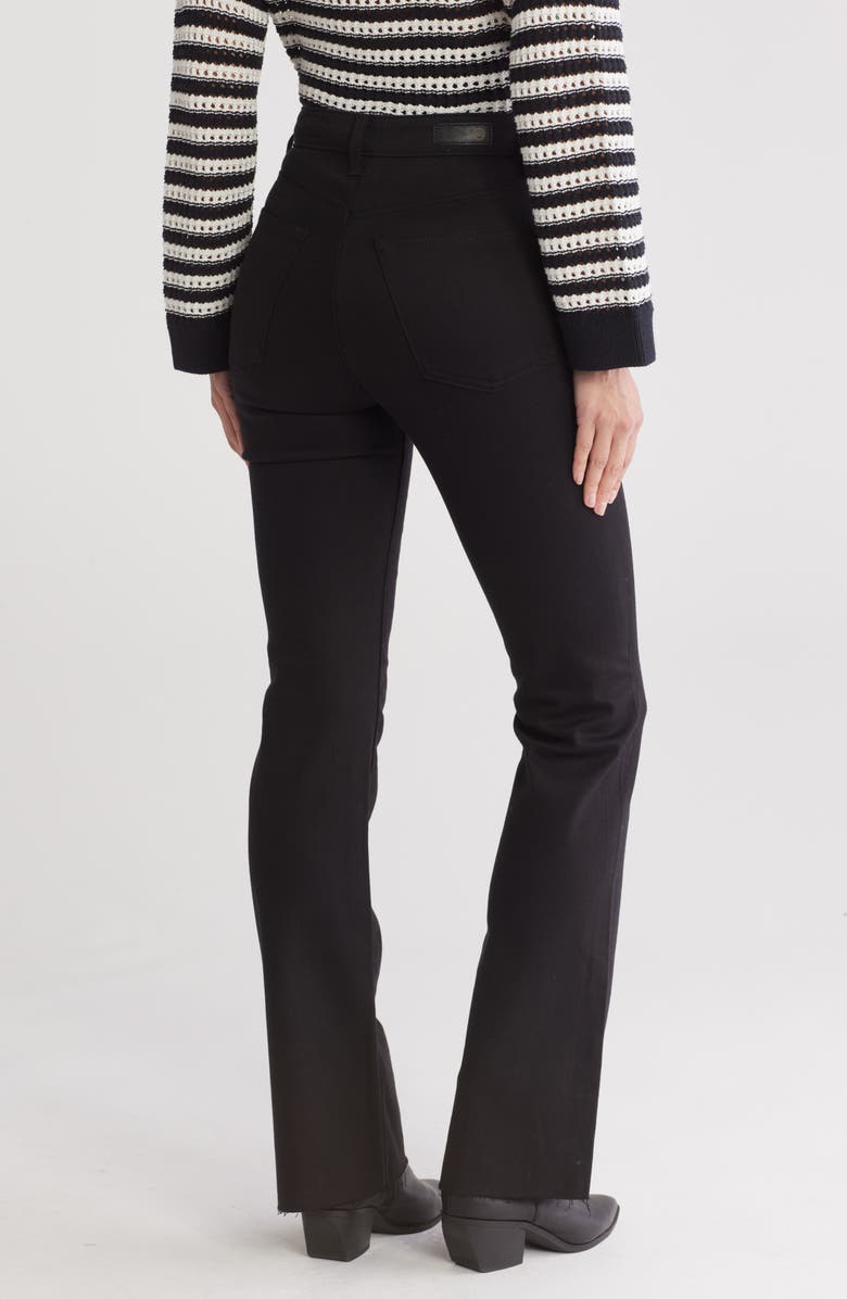 AG Alexxis High Waist Raw Hem Bootcut Jeans, Alternate, color,