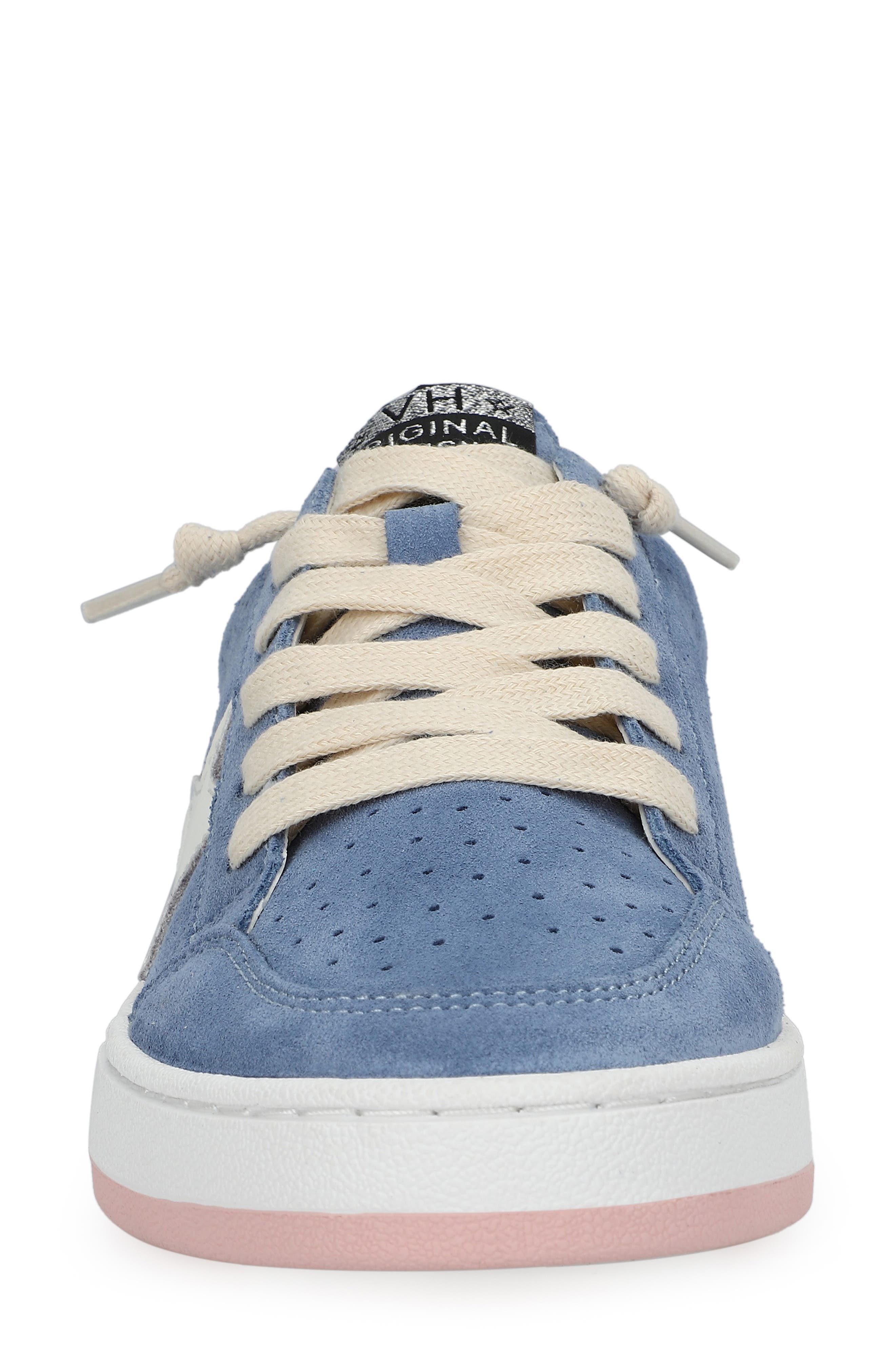 Vintage Havana Denisse Genuine Calf Hair Sneaker, Alternate, color, Blue Suede