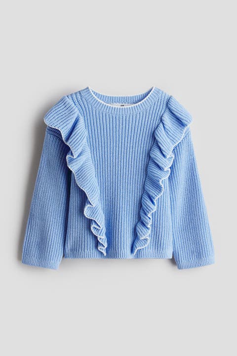 Frill-trimmed Jumper