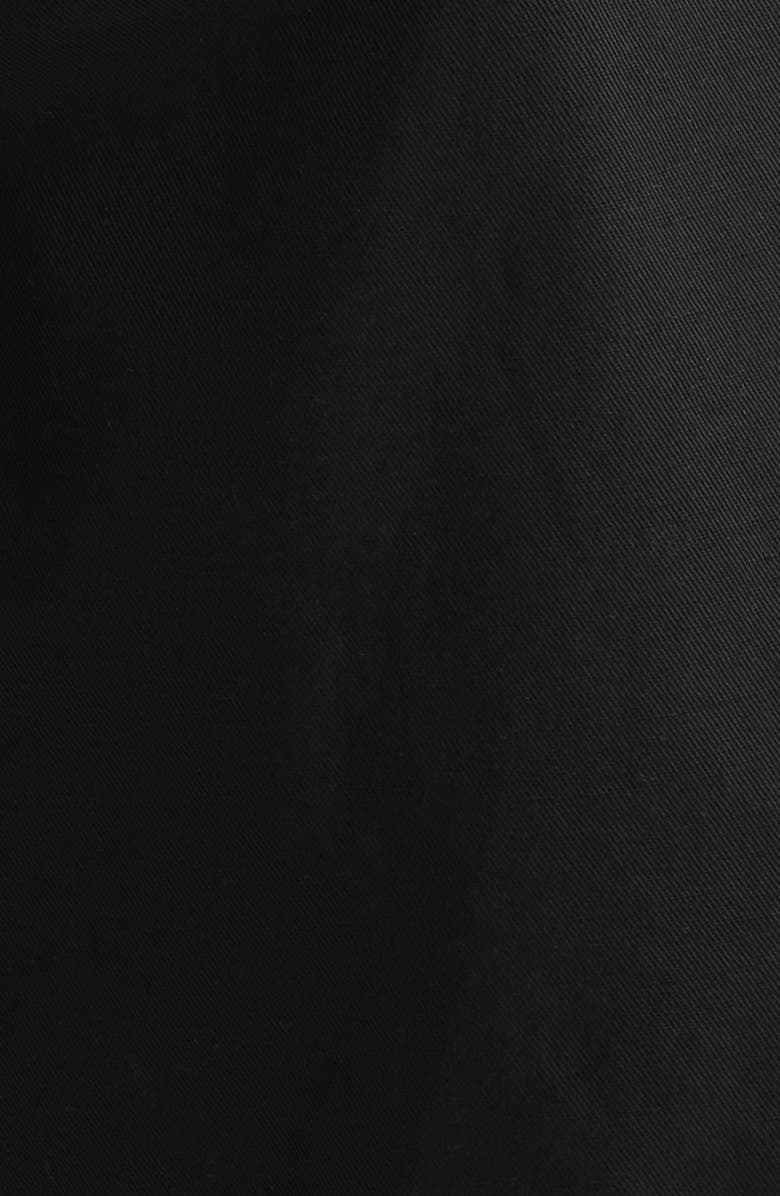 AllSaints Folgate Cotton & Linen Twill Shorts, Alternate, color, Shaded Black