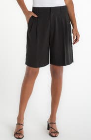 Liverpool Los Angeles High Waist Bermuda Shorts