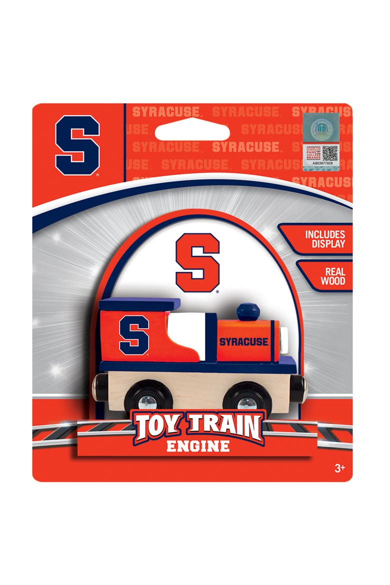 Syracuse Orange Toy Train Engine, Alternate, color, Multicolor